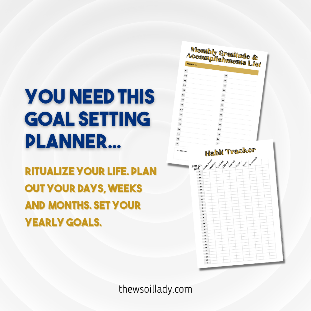 Dare to Grow - Digital Goal Planning Workbook – The Oil Lady & Baby ...